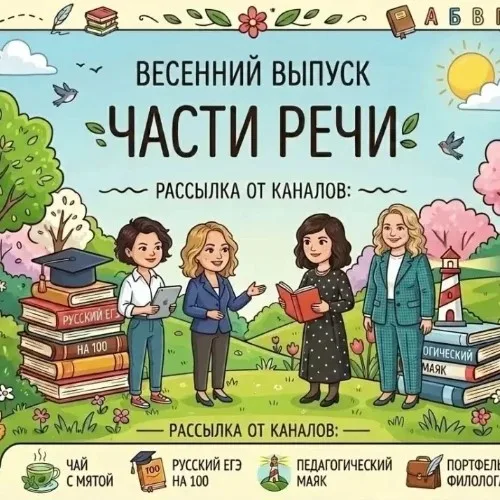 Части речи, рассылка