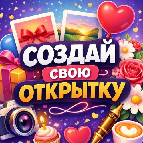 Создай свою открытку
