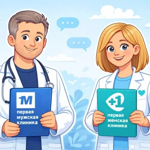 Первая мужская клиника Первая женская клиника