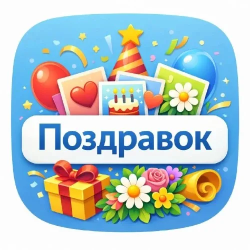 Поздравок - создай свою открытку